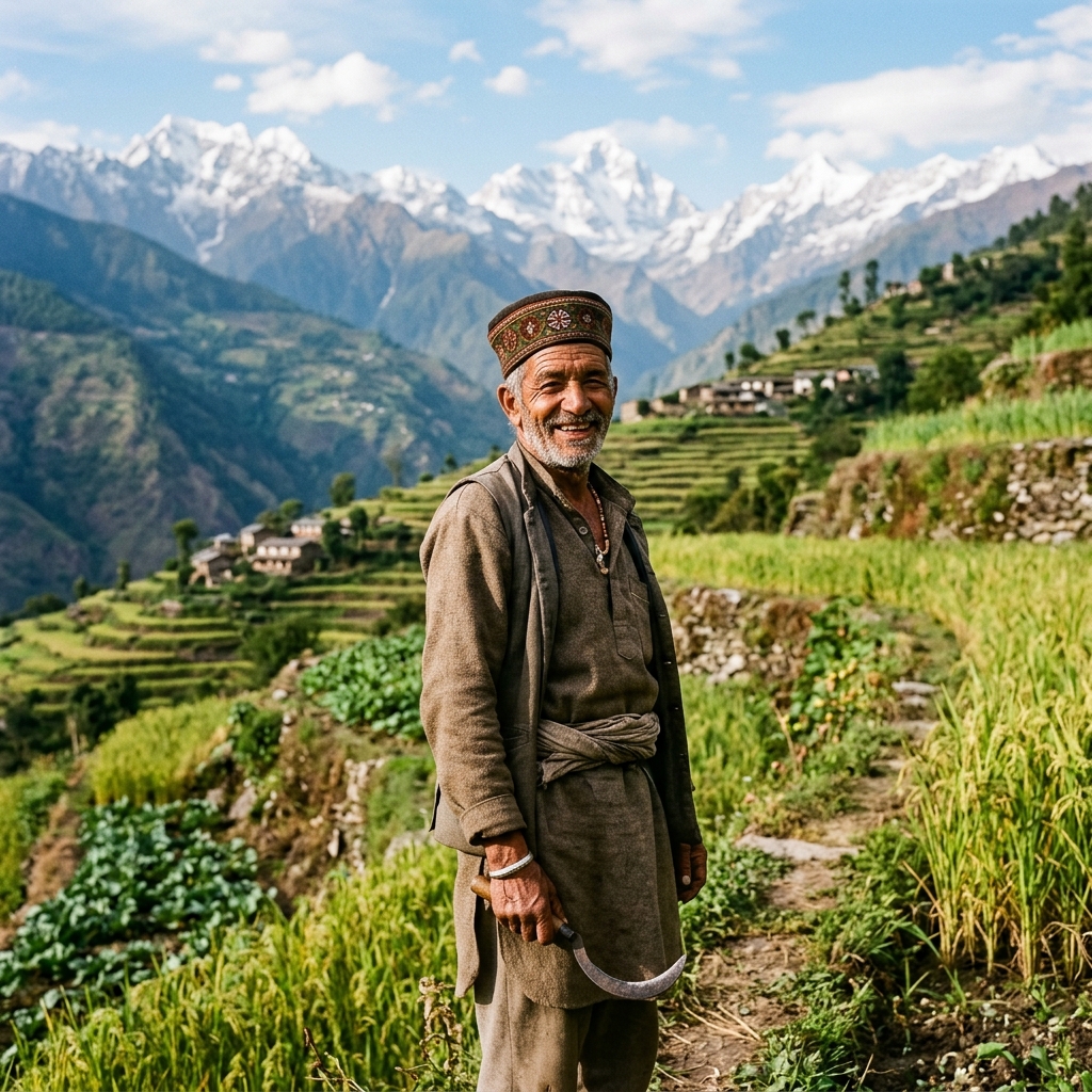 Pahadi Farmer